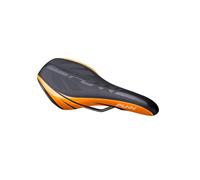 Selle VTT Funn ADLIB HD, Rails cromo, revêtement Cuir Vinyle, Black/Orange