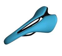 Selle VTT,Selle Velo Route Selle étroite Respirante et Confortable TOSEEK, recommandée for Les Femmes Hommes. Pièces Composants de vélo(Blue)