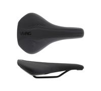 SELLE WAG COURSE SHORT NOIR UNISEXE TAILLE 240 X 155 MM ACIER 7 MM POIDS 280 GR