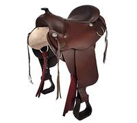 Selle western Austin en cuir de buffle haute qualité neuf, 17" (43,18 cm)