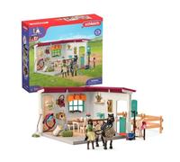 Schleich Coffret figurines 42591 Horse Club – Sellerie du centre équestre, dès 5 ans