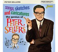 Peter Sellers – Genius of Peter Sellers : Songs, Sketches & Caricatures – CD – Importé
