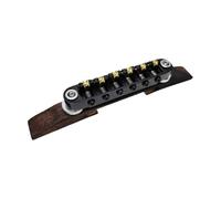 Selles à roulettes dorées pour remplacement de pont de guitare électrique, accessoire Archtop réglable, contrôle de la hauteur, selles à roulettes