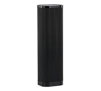 Sellette Déco Nervurée "Lenox" 100cm Noir