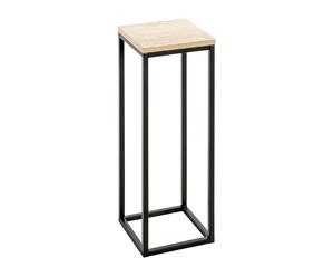 Sellette Design "Waldo" 67cm Naturel & Noir