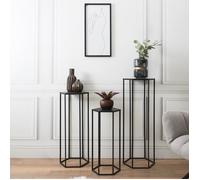 Sellette - Home Deco Factory - Gigogne - Métal - Noir