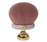 Sellf Pinceau de maquillage pour le corps Extra Large Applicateur de bronzage Pinceau Kabuko à tête large avec strass brillants Décoration Grand applicateur de fond de teint Outils de maquillage pour