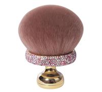 Sellf Pinceau de maquillage pour le corps Extra Large Applicateur de bronzage Pinceau Kabuko à tête large avec strass brillants Décoration Grand applicateur de fond de teint Outils de maquillage pour