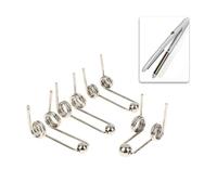 SellGood Ressorts métalliques 2 pièces 24-30mm Fer à friser Remplacement Double Retour Torsion Ressort Cheveux Tige à friser Accessoires Fil diamètre 1.2mm(24mm)