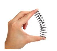 SellGood Ressorts métalliques Lot de 10 Ressorts de Return en Acier Inoxydable, diamètre du Fil: 0,6mm et 0,7mm(20mm,12MM_0.6MM)