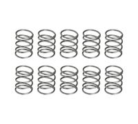 SellGood Ressorts métalliques Lot de 10 Ressorts de Return mécaniques en Acier, diamètre extérieur 3-15 mm, diamètre du Fil 0,3-1 mm, Longueur Libre 15-50 mm(7mmx1mmx30mm)