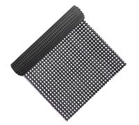 selliner Rouleau de Rotin Noir 50x300CM, Plastique PE Octogonal Cannage,Cannage Rotin Rouleau Pour Meuble,Résistant aux Intempéries Pour Paniers de Rangement, Mobilier en Décoration de Tables