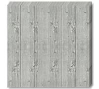 Selling Depot Papier peint adhésif 3D effet bois gris - Lot de 10 feuilles (70 x 70 cm, 4,9 m²) auto-adhésif, imperméable, insonorisant - cuisine, salle de bain, chambre, murs de bricolage, design