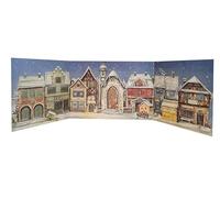 Richard Sellmer Verlag Calendrier de l'avent Sellmet Little Town from 1946