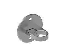 Sellon24® Ancrage mural rond en acier inoxydable - 42,4 mm - Support de tube rond - Support de tuyau stable sur le côté - Montage mural - Collier de serrage