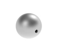 Sellon24® Boule creuse en acier inoxydable V2A 0220-100 - Diamètre : 97 mm - Avec filetage M10 - Boule décorative pour balustrade, clôture, rampe d'escalier