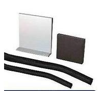 Sellon24® Garde-corps en verre, profilé de sol en aluminium, montage au sol, profilé en aluminium anodisé pour verre 12-21,52 mm, matériau plein certifié ABP, charge maximale G/h : 3 kN