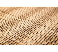 Sellon24® Revêtement de balcon en rotin polyéthylène Tenture de balcon Brise-vue Protection contre le vent pour balcon Terrasse Jardin (17,99€/m2) (RD08 Paille, 90)