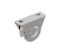 Sellon24® U - Roulette pour portail coulissant - Diamètre 60, 80, 100 R8 - Rainure ronde - Pour portail d'entrée - Rail en U - 100 cm galvanisé (80 mm - H/31 V)