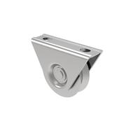 Sellon24® U - Roulette pour portail coulissant, rouleau de porte coulissante, rouleau de porte au sol, diamètre Ø 60 80 100 R8, rouleau à rouleaux, rouleau de porte d'entrée, rail U-rainure 100 cm