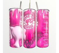 Sellrex Barbie Gobelet isotherme 3D effet bulle 591 ml