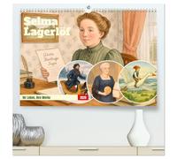 Selma Lagerlöf (hochwertiger Premium Wandkalender 2026 DIN A2 quer), Kunstdruck in Hochglanz: Ein Jahr mit Schwedens großer Erzählerin