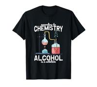 Selon la chimie, l'alcool est une solution : chimie T-Shirt