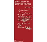 Esther Tellermann – Selon les sources – Broché