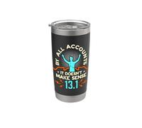 Selon tous les comptes, il ne fait pas de Trail Runner Half Marathon Gobelet isotherme en acier inoxydable double paroi