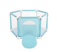 Selonis Parc Bébé Hexagonal Pliable, Vert Clair