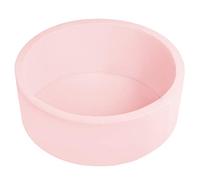 SELONIS Piscine À Balles 90X30cm/SANS Balles Ronde en Mousse pour Bébé Enfant, Rose