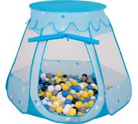Selonis Tente de Jeux 105x90cm 200 Balles ∅6cm Tente Avec Balles Colorées Pour Bébés Et Enfants