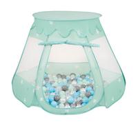 Selonis Tente de Jeux 105x90cm 200 Balles ∅6cm Tente Avec Balles Colorées Pour Bébés Et Enfants