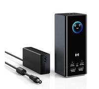 Selore Station d'accueil USB C, station d'accueil 18 en 1 pour 3 moniteurs avec 3 HDMI, double DP, 10 Gbit/s USB A/C, Gigabit Ethernet, SD/TF, audio, écran intelligent, alimentation CC 150 W pour