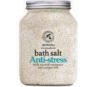 Sels De Bain Anti Stress 1300g - Sel De Mer Avec Huile Essentielle De Romarin Et Genévrier - Meilleur Pour Un Bon Sommeil - Soulagement Du Stress - Beauté - Bain - Soin Du Corps
