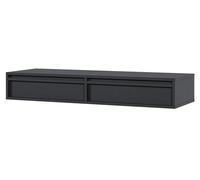Selsey Coiffeuse avec Rangement 110 cm, Noir | Table De Maquillage