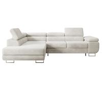Selsey Coin, Bois d'ingénierie Métal, Gris Beige, 275 cm breit