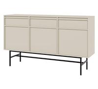Selsey Commode Evo Deboute Meuble De Rangement 154 cm, Beige Gris