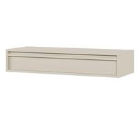 Selsey Evo - Table Console - 90 cm - avec tiroir - Suspendu - grège