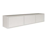 Selsey Meuble TV Suspendu Bois 150 cm Design Minimaliste Contemporain Extension 3 Abattants Finition Raffinée et Chaleureuse Système Push-to-Open Idéal Intérieur Moderne