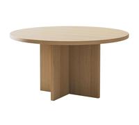 Selsey OVO - Table Basse Ronde - 76x76 - Couleur du Frêne-Chêne Lindberg