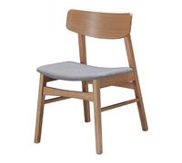 Selsey Paraves Chaise, Engineered Wood, Chêne Naturel, 48,5 cm Longueur