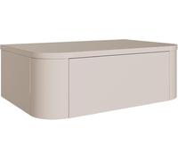 Selsey Table de Chevet Suspendue 59 cm Cachemire - Lot de 2 Tables de Nuit Modernes avec tiroir spacieux, Table de Chevet Murale Design Minimaliste et élégant pour Chambre, fabriqué en Europe