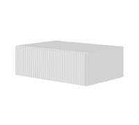 Table de chevet suspendue - VELDIO - 50 cm - blanc