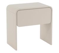 Selsey Table de Nuit Beige Cachemire Tiroir Coulisses à Billes Douces & Silencieuses Chevet Chambre Adulte 50 cm Design Élégant & Durable Panneau Stratifié, Chants PVC, Parfait Moderne/Classique