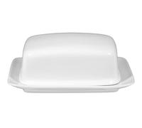 Seltmann 001.216031 Rondo/Liane Beurrier carré en porcelaine avec couvercle Blanc 1/2 kg