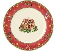 Seltmann 001.756787 Marie-Luise Assiette à petit-déjeuner, ronde, diamètre : 20 cm, nostalgie de Noël