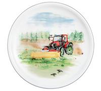 Seltmann 001.762033 Timeless Assiette plate en porcelaine ronde Motif enfant Multicolore Diamètre 25,5 cm
