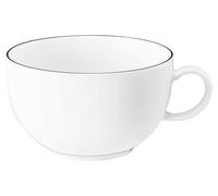 Seltmann Lido Lot de 6 tasses à café à lait Noir 0,35 l
