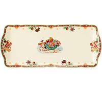 Seltmann Marie-Luise 001.756790 Plat à gâteau carré Motif nostalgie de Noël 34,5 cm x 15 cm
